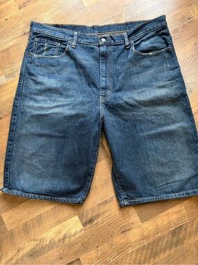 Levi's Men's Indigo Denim Cutoff Shorts